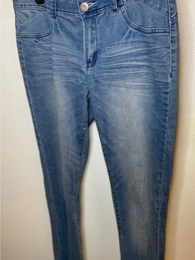 Slim Stretch Skinny Jeans — Light Blue Wash